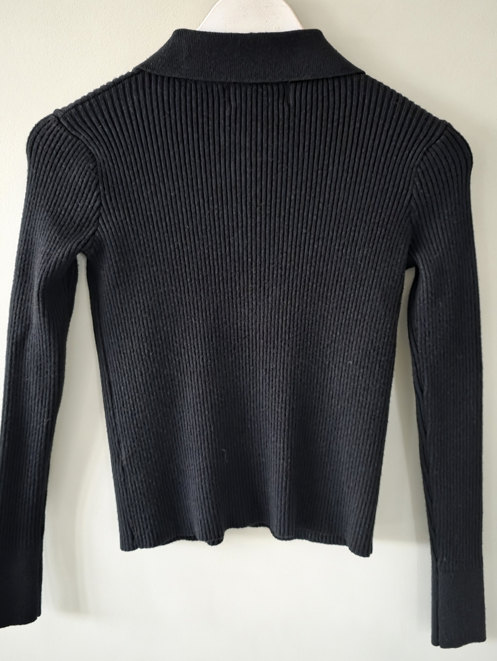Truth By Republic XS Vintage Y2K Coquette Romantic Ribbed Knit Crop Cardigan - Picture 9 of 12
